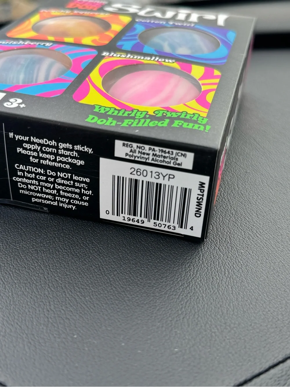 NeeDoh Doh-Filled Fun Pack - Schylling (Pink, Blue, Orange)